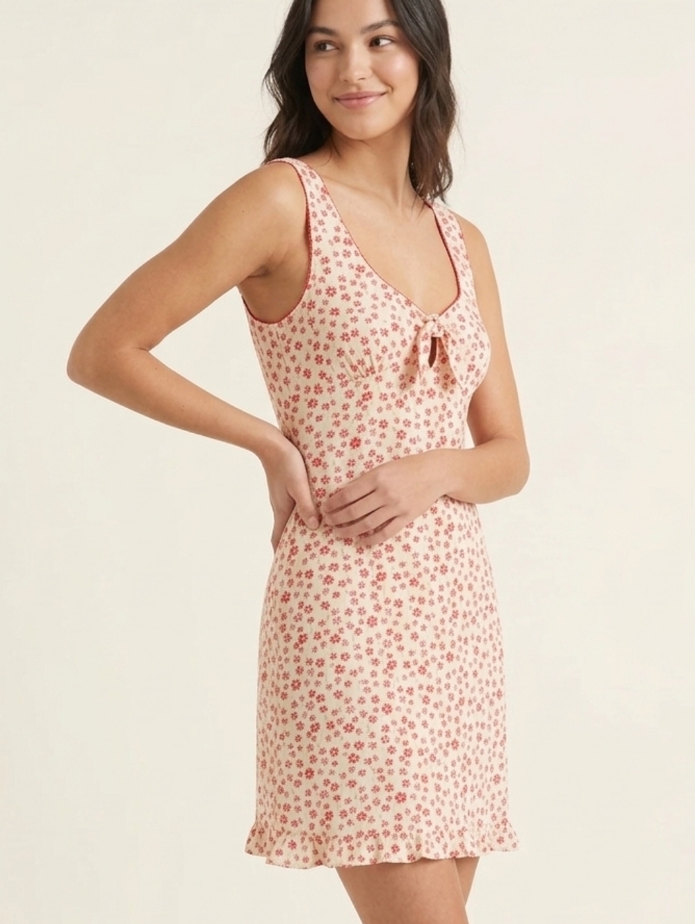 Floral Sleeveless Summer Dress